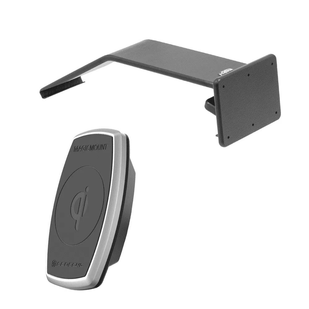 PCQICR01 – SCOSHE IND. Wireless Cellular Phone Charger, Qi Charging Pad 10 Watt Output Rectangular Without Indicator ...